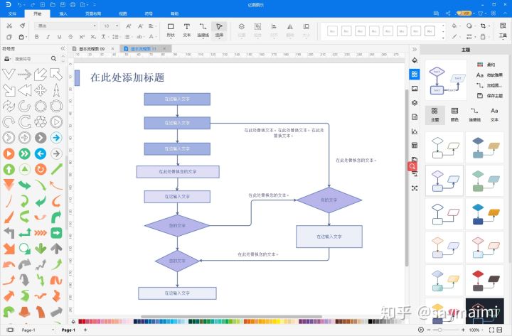 最好用的流程图软件测评:visio和亿图图示