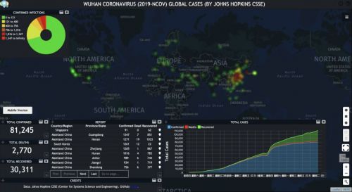 海克斯康“未来地图”发布全球新冠病毒分布专题地图