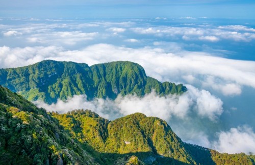 峨眉山风光图