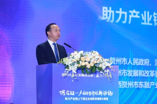 贺州市副市长刘洪军：供应链是贺州碳酸钙产业转型升级的新动能
