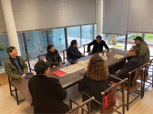 关注乡村振兴 中国文化管理协会、上海宝山民建调研东方假日田园