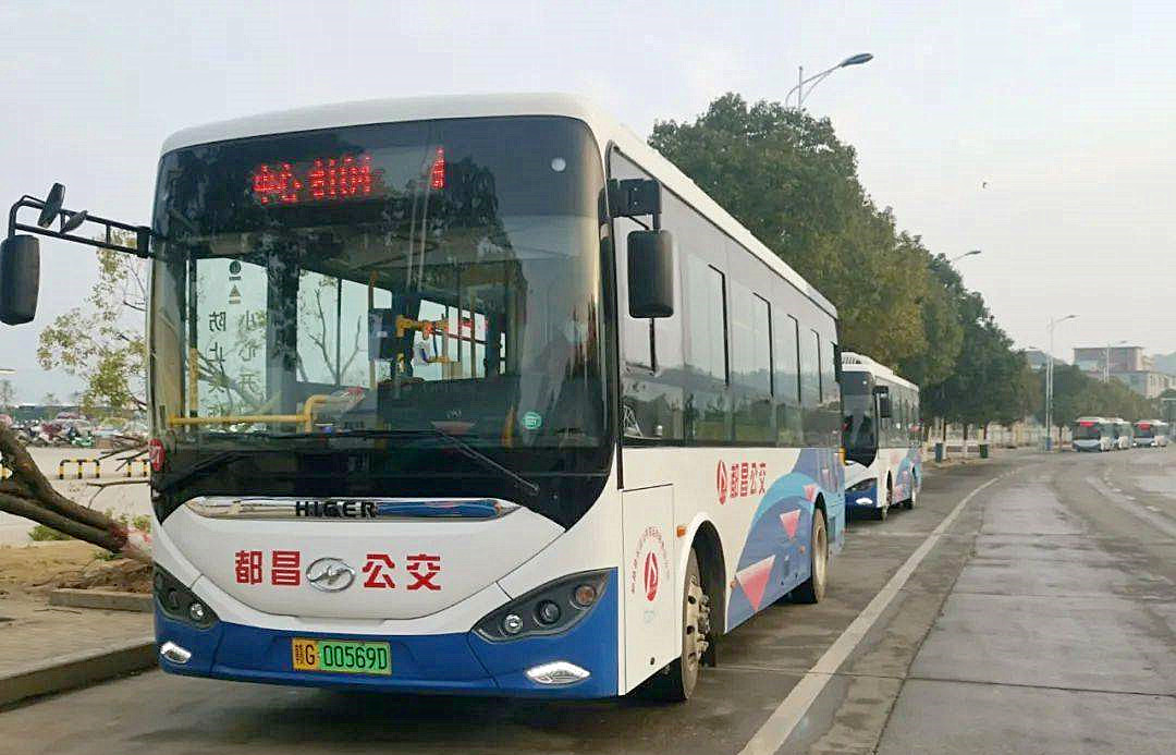 苏州金龙蔚蓝公交见证都昌幸福民生