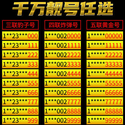 靓号哥：高端“靓号”其实是新型“奢侈品”