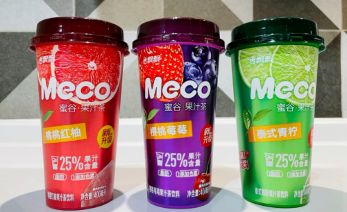 教你正确解锁周末宅家时光！Meco蜜谷果汁茶“真”的好喝