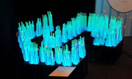 夜空彩虹联合灯光大咖创作《爱无限》，荣获第四届中国舞美展奖项