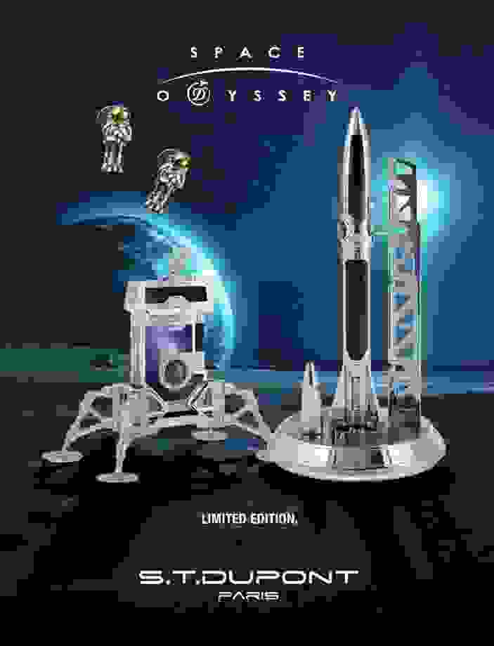 法国都彭“Space Odyssey漫步太空”限量系列 以未来之态探索宇宙之秘