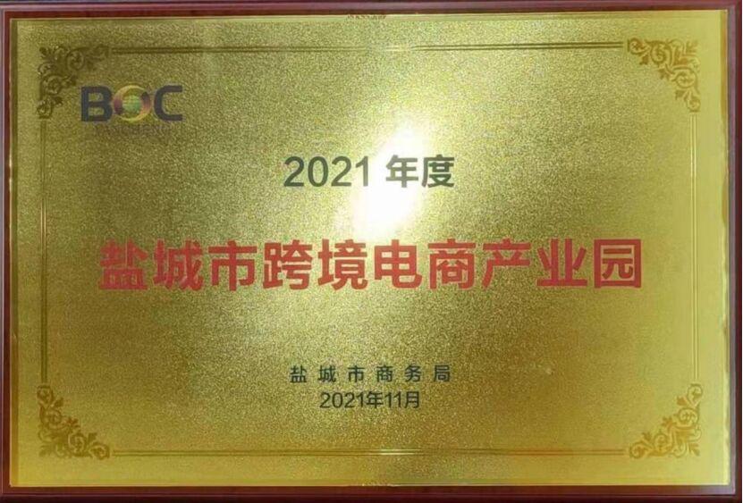 半年进出口额达3.3亿 大龙网盐城龙工场获评市级跨境电商产业园