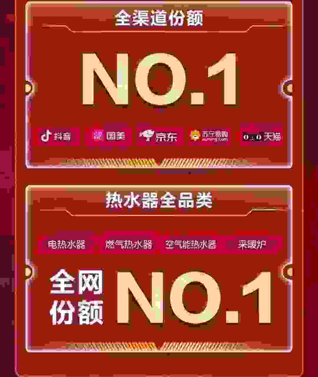 全渠道第一、全品类第一！双11最热销的热水器还是海尔