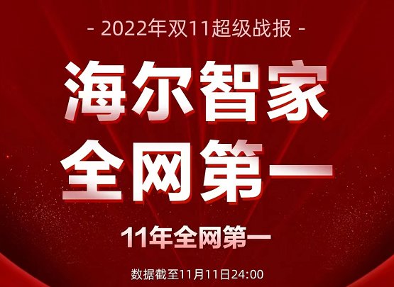 双11全网第一！数字化转型成海尔智家的“内生动力”