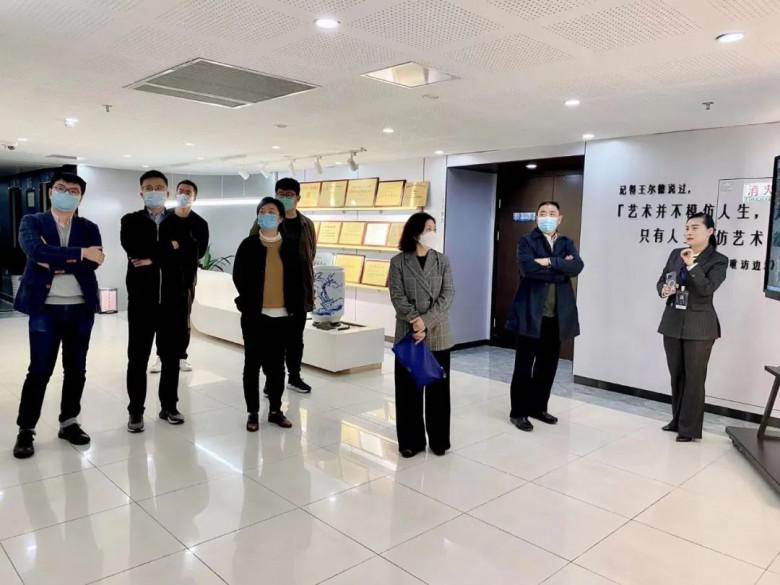 相城元和科技局总工程师许栋明等领导一行莅临泰丰文化参观指导