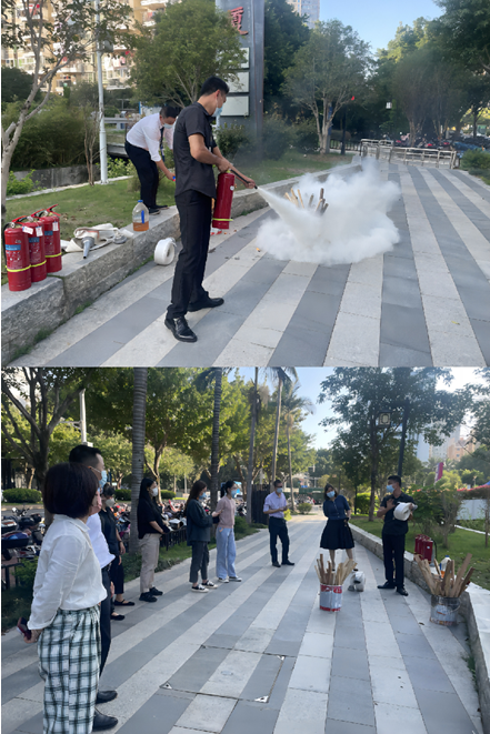阳光人寿福建分公司积极开展消防宣传月系列活动
