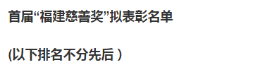 盼向善，盼向上！盼盼慈善入选首届福建慈善奖