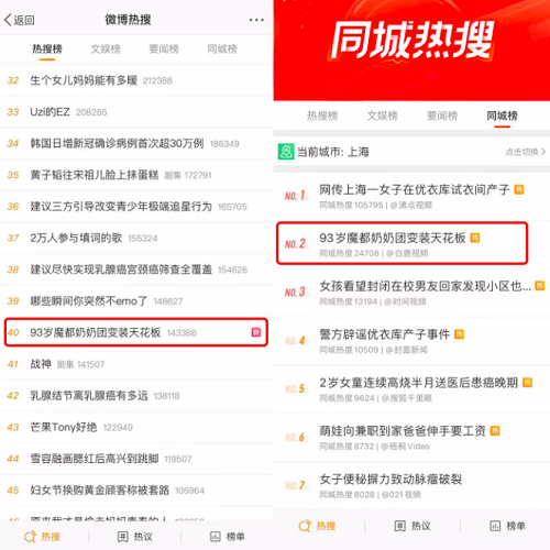 93岁上海奶奶变装上热搜，盈康一生养老护理有温度