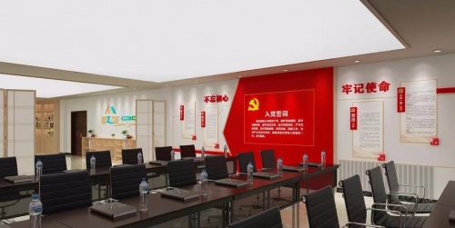 翊航产业追求金色品质坚持以党建引领集团工作