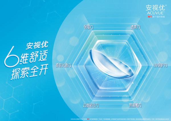 强生安视优推出"6维舒适"全新概念，颠覆你对隐形眼镜的认知