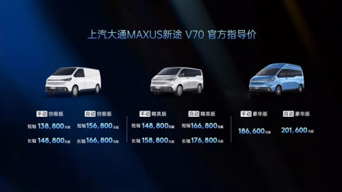 与用户相伴同行十二载，再树轻客行业新标杆！上汽大通MAXUS新途 V70上市，创客版售价13.88万元起