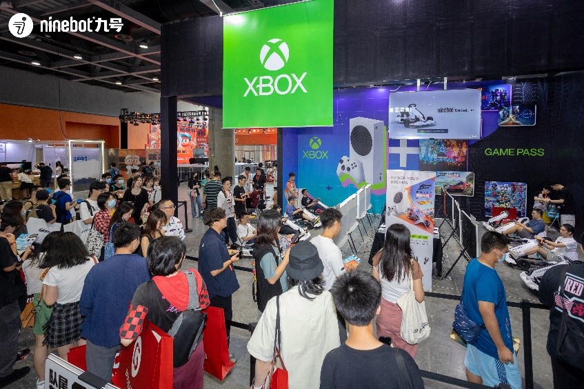 九号再出卡丁新品 亮相微软Xbox展台火爆核聚变现场