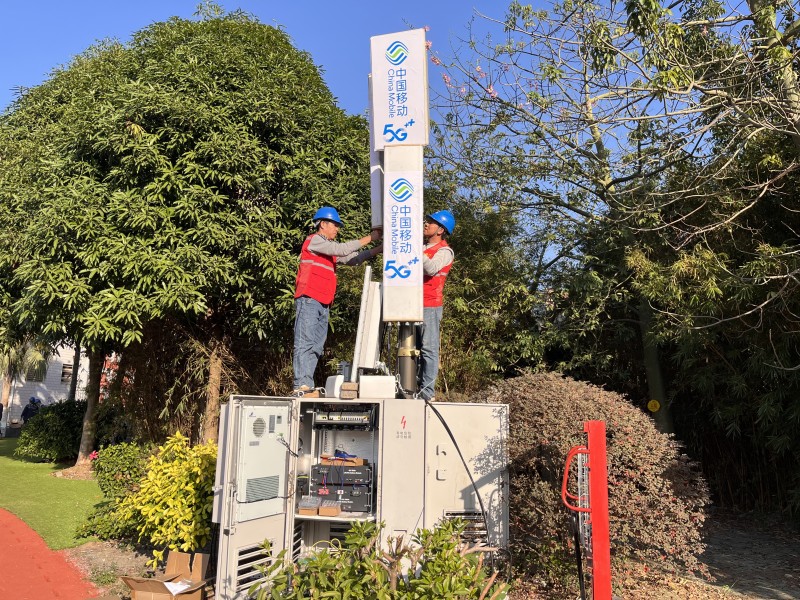 钦州移动：灵山中学过110岁生日，网络保障全程在线
