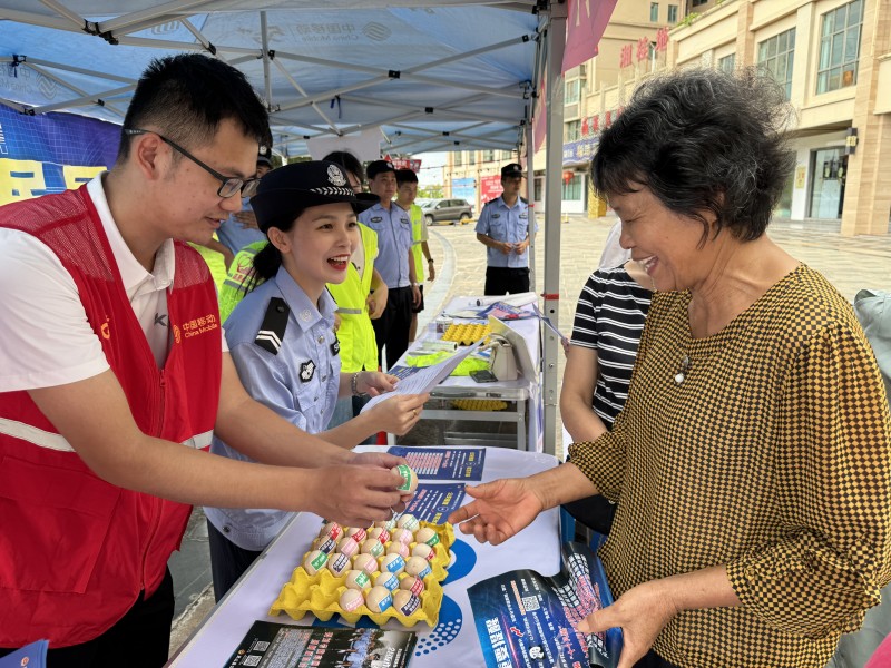 灵山移动深化警企联动 筑牢反诈“防护网”