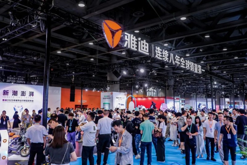 雅迪华南展大放异彩，多元新品助力全球出行新变革